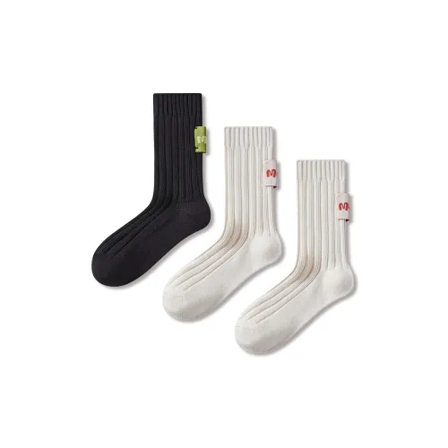 JIAZINI Носки Crew Унисекс упаковка из 3 пар