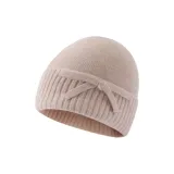 Кросс-бант - розовая кожаная