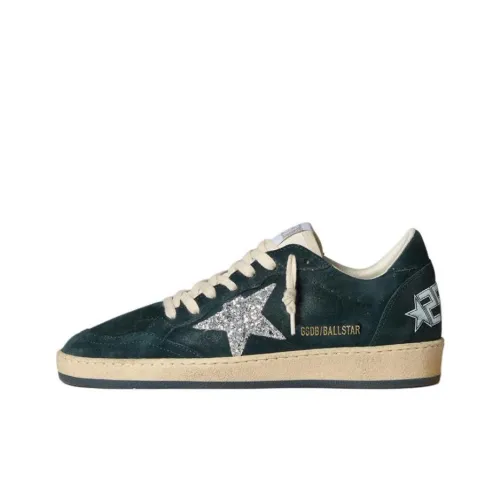 Golden Goose Ball Star Low Топ Скейтборд Кроссовки Женские Зеленые