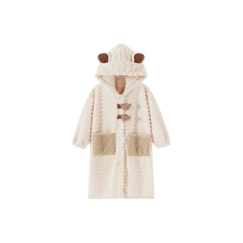 O'MESIK Sleep Халат Женский Абрикос