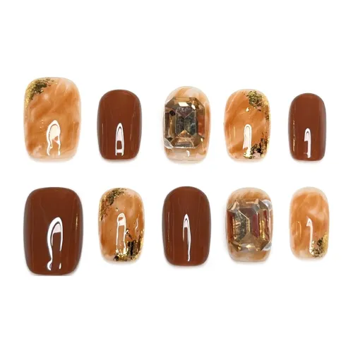 KDOW Сумерки Эксклюзивный Премиум Модный Осветляющий Богиня Pure Desire Стиль Instagram Ручная Рисованная False Nail