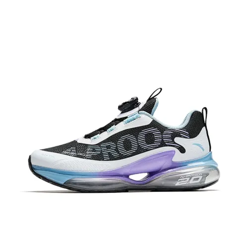 Antakids Rebound And Breathable Low Top Детская Беговая Обувь Черный Белый Anta