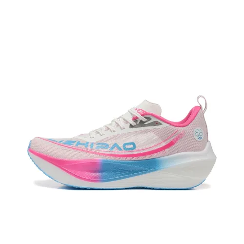 LIZHIPAO Беговые кроссовки Низкий верх Розовый Синий/Дофаминовая одежда Унисекс