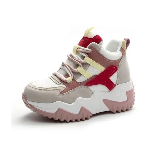 The Mystery Of Glamour Высокие кроссовки с толстой подошвой женские