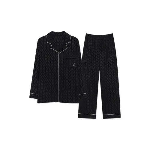 CAIHENGTONG Пижамный комплект Мужской Черный