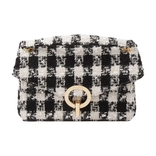 Sandro Сумка через плечо среднего размера женская черная