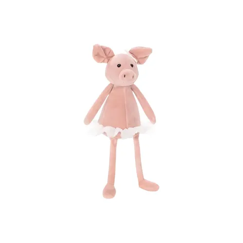 JELLYCAT Farm Animal Collection Балет Свинка Куклы Плюшевая кукла 33 см Высота