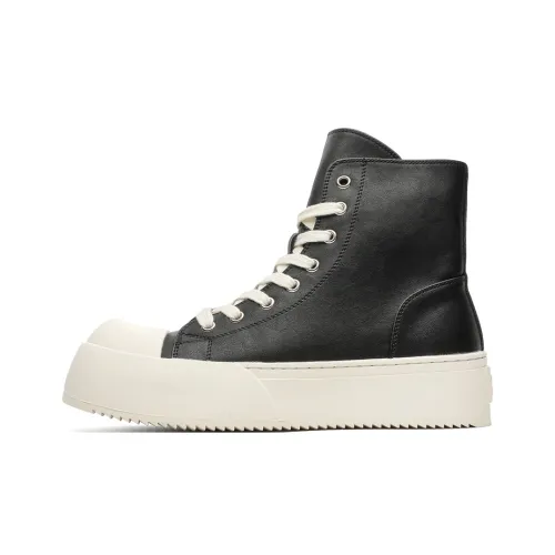 V05 Высокие Кроссовки для Скейтбординга Унисекс Черные