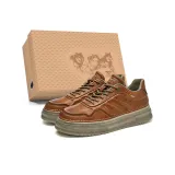 Красный Коричневый (Стандартный размер кожаной обуви)