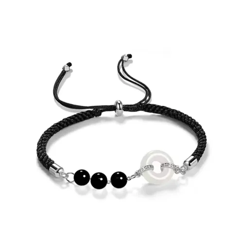 JOYDINNY Цветное стекло Нефритовые браслеты Унисекс