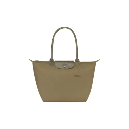 LONGCHAMP Le Pliage Green Полиамид Одно плечо Сумка Большая Женская Корейская Артихок