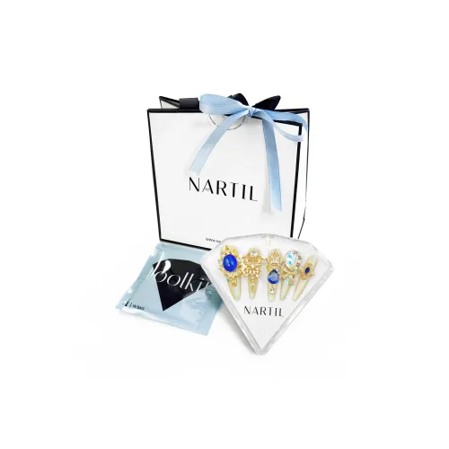 NARTIL Ювелирные украшения Galaxy RADIANCE False Nail Long Metal 38mm