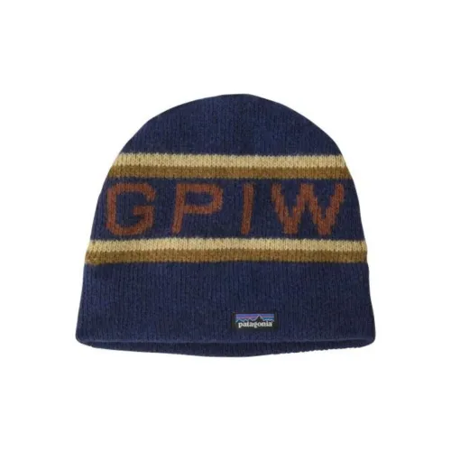 Patagonia Пряжа Шапки-бини Унисекс Синий