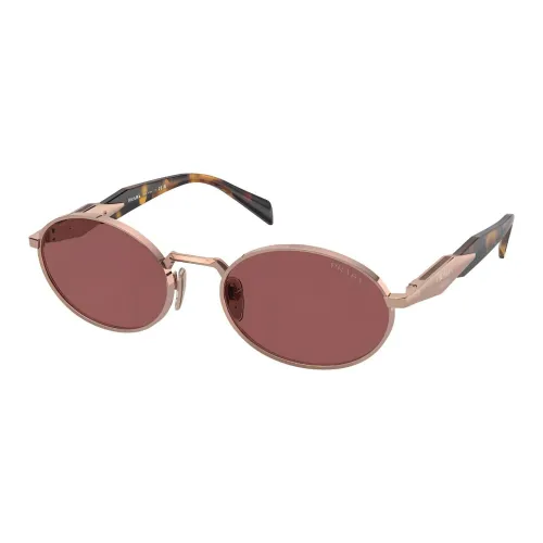 PRADA OVAL SUNGLASSES Женские Розовый