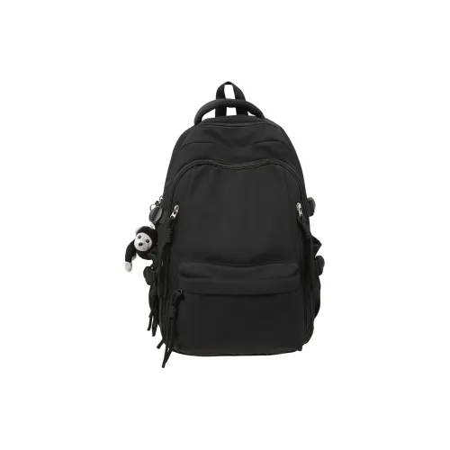 Путешествие Найлон Рюкзак Стандартный Унисекс Черный Белый Бордовый Синий