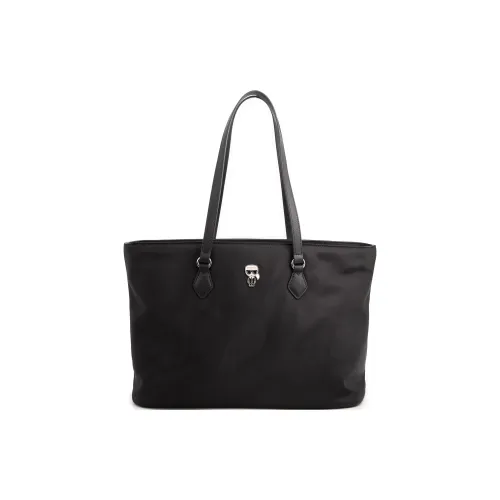 Karl Lagerfeld Сумка из крупнозернистой текстуры кожа коровы одно плечо женская черная