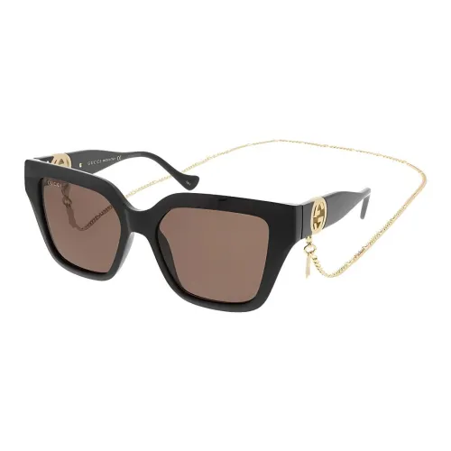 GUCCI Солнцезащитные очки Черные Женские