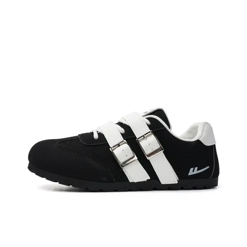 Warrior Casual Низкий Топ Черный Белый Женский