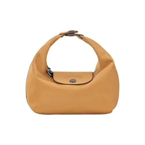 LONGCHAMP Le Pliage Xtra Коровья кожа Сумка-ланчбокс Сумка тофу Сумка Экстра малый Женские Мед