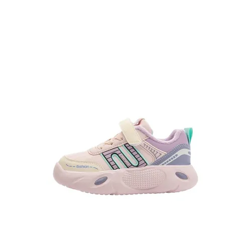 DEERWAY Slip-resistant Lightweight Cushioning Thermal Low-Top Kids Lifestyle Shoes Pink Kids DEERWAY Противоскользящий Легкий Амортизирующий Термический Низкий Топ Детские Лайфстайл Обувь Розовый Детский