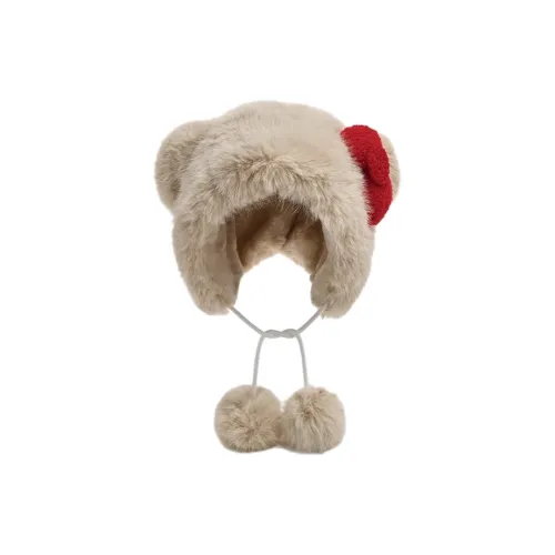 FREE RABBITⅡ Утолщенные термические накладки на уши с плюшевым типом покрытия шапка-ушанка женские