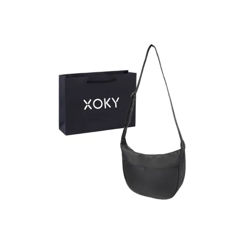 XOKY Oxford Пельменная сумка через плечо Стандартная Унисекс Белый Черный