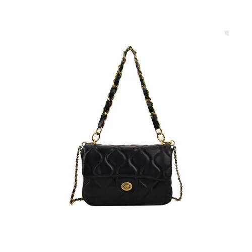 Single Warehouse ПУ (полиуретан) Сумка через плечо Сумка на плечо Женская Черная Коричневая Розовая Белая Хаки