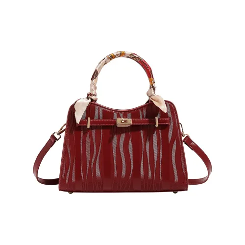 H YXIANG Сумка через плечо из микрофибры сумка на плечо женская бордовый