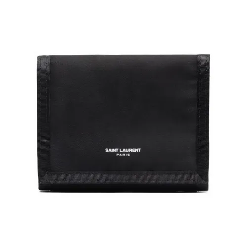 SAINT LAURENT Nylon Кошелек Мужской Черный