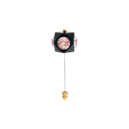 GUCCI Металлические серьги черного цвета для женщин