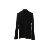 Чёрный (Водолазка из термошерстяной ткани)