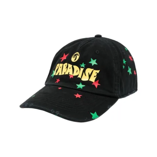 PALM ANGELS Хлопок Бейсболка Noise Мужской Черный