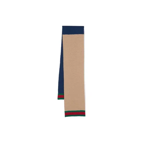 Gucci Logo Шерсть Вязаный Шарфы Многоцветный Детский