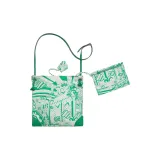 Мятно-зеленый и зеленый.