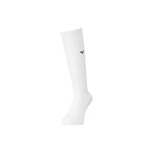 Mizuno 1 шт Белый Унисекс Колено высокие Носки