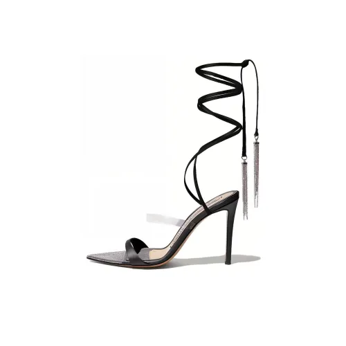 Alexandre Vauthier One Ремень Сандалии Женские Черный