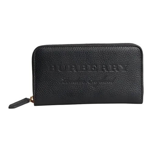 Burberry Коровья кожа Держатель для карт кошелек Стандартный Мужской Черный