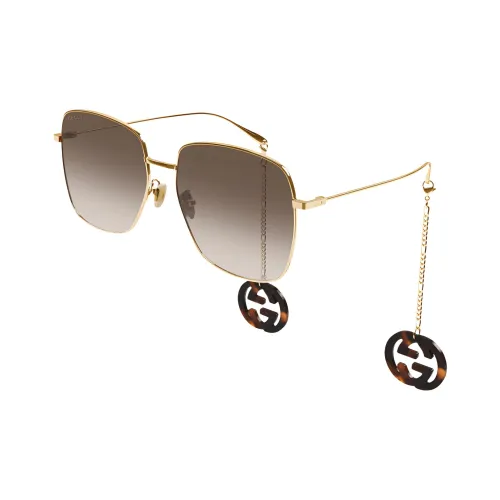 GUCCI Солнцезащитные очки Золотые Женские