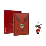 Золотистый блокнот Thief + украшение Ron