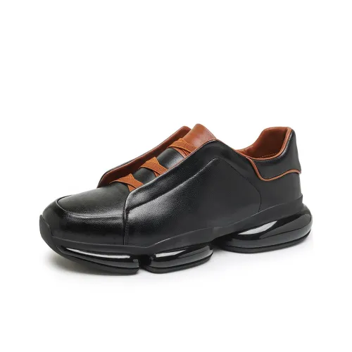 Bull Thunder Антискользящая и Износостойкая Низкая Юбка Увеличивающая Высоту Низкий Топ Повседневный Мужской