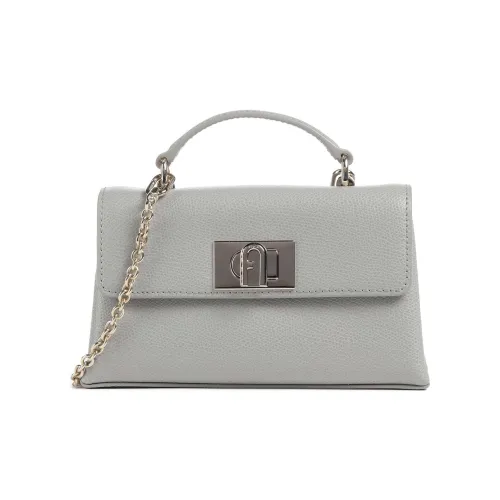 Furla 1927 Collection GRAIN LEATHER Сумка через плечо Сумка Мини Женская Серый