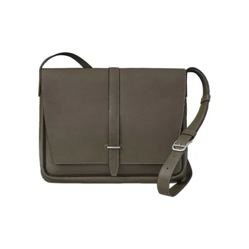 HERMES Steve Light Junior Evercolor Телячья кожа Сумка через плечо Мужская