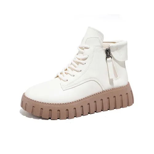 TONYBEAR Детские кожаные сапоги High Top для школьного возраста