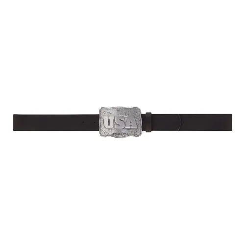 GUESS Ремни из коровьей кожи для мужчин