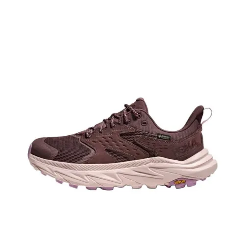 HOKA ONE ONE ANACAPA 2 Противоскользящий устойчивый к истиранию низкий топ походная обувь женский умбра