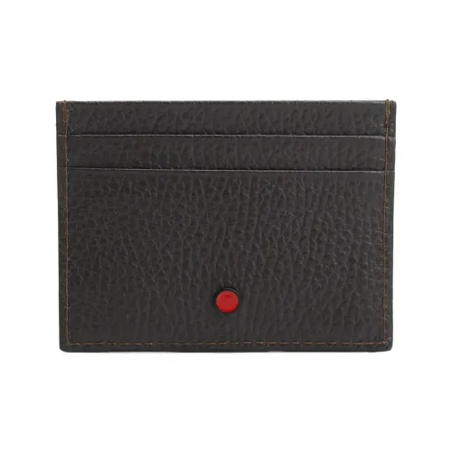 KITON Кожа Держатель для карт Мужской Черный