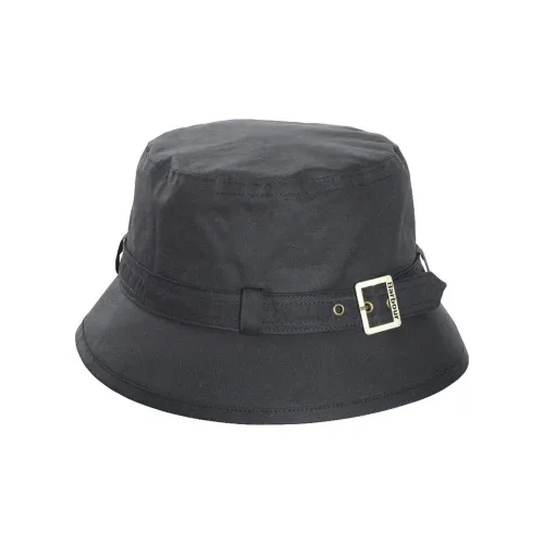 BARBOUR Cotton Bucket Hats Женские Черный