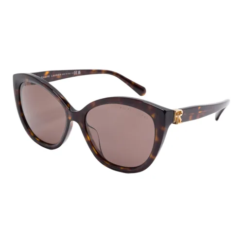 Polo Ralph Lauren Ацетатные солнцезащитные очки "Кошачий глаз" женские коричневые