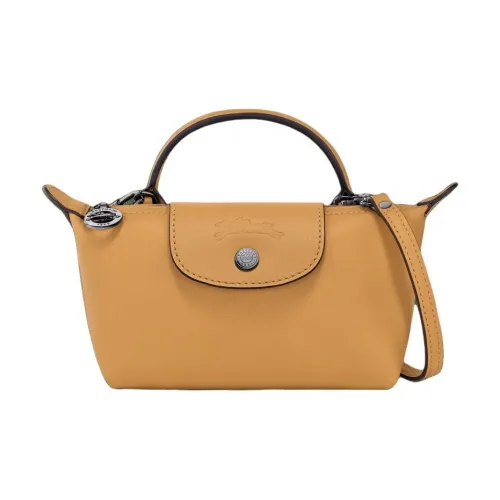 LONGCHAMP Le Pliage Xtra Коровья кожа Сумка через плечо Сумка Мини Женская Мед