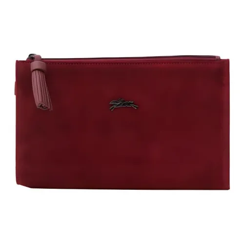 LONGCHAMP Pénélope Коровья кожа Косметичка Женская Красная